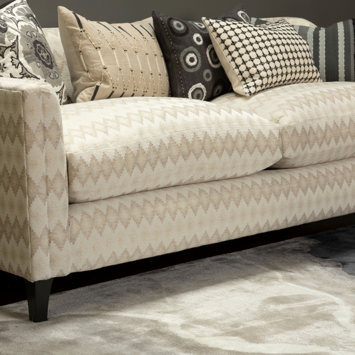 Lima Noir 60 × 40 Cushion