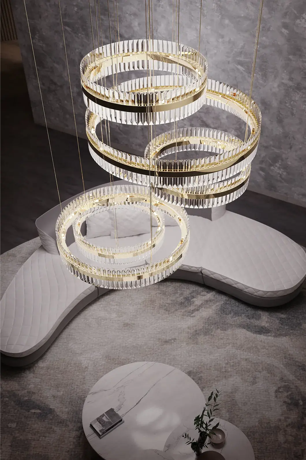 Liberty Slim Chandelier