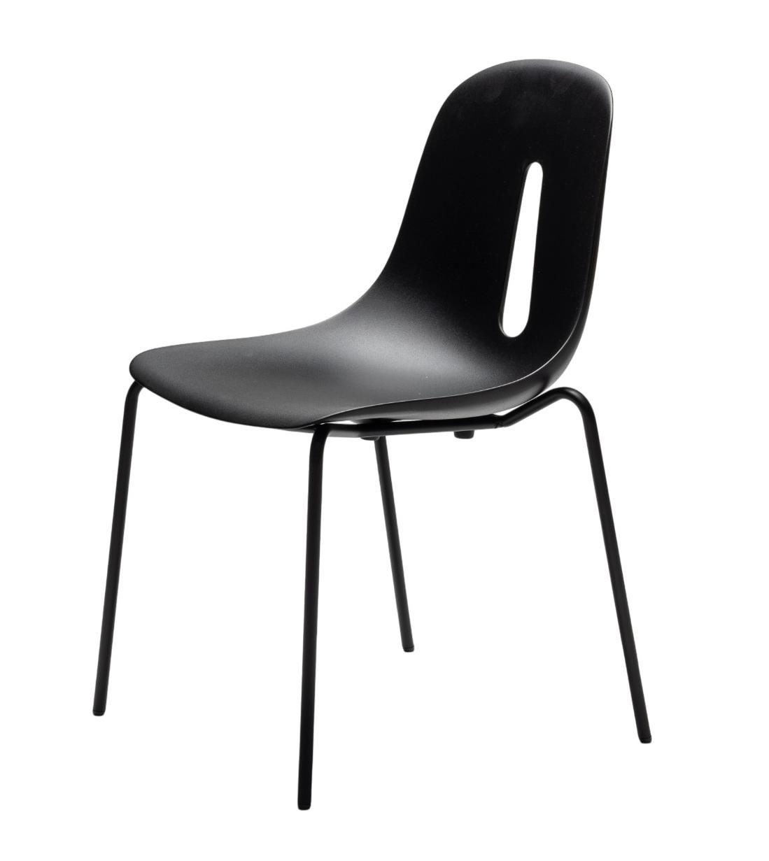 Gotham Black Chair Set of 2