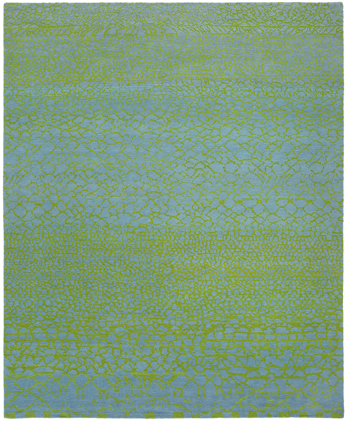 Gamba Tourouk Aqua Green Rug