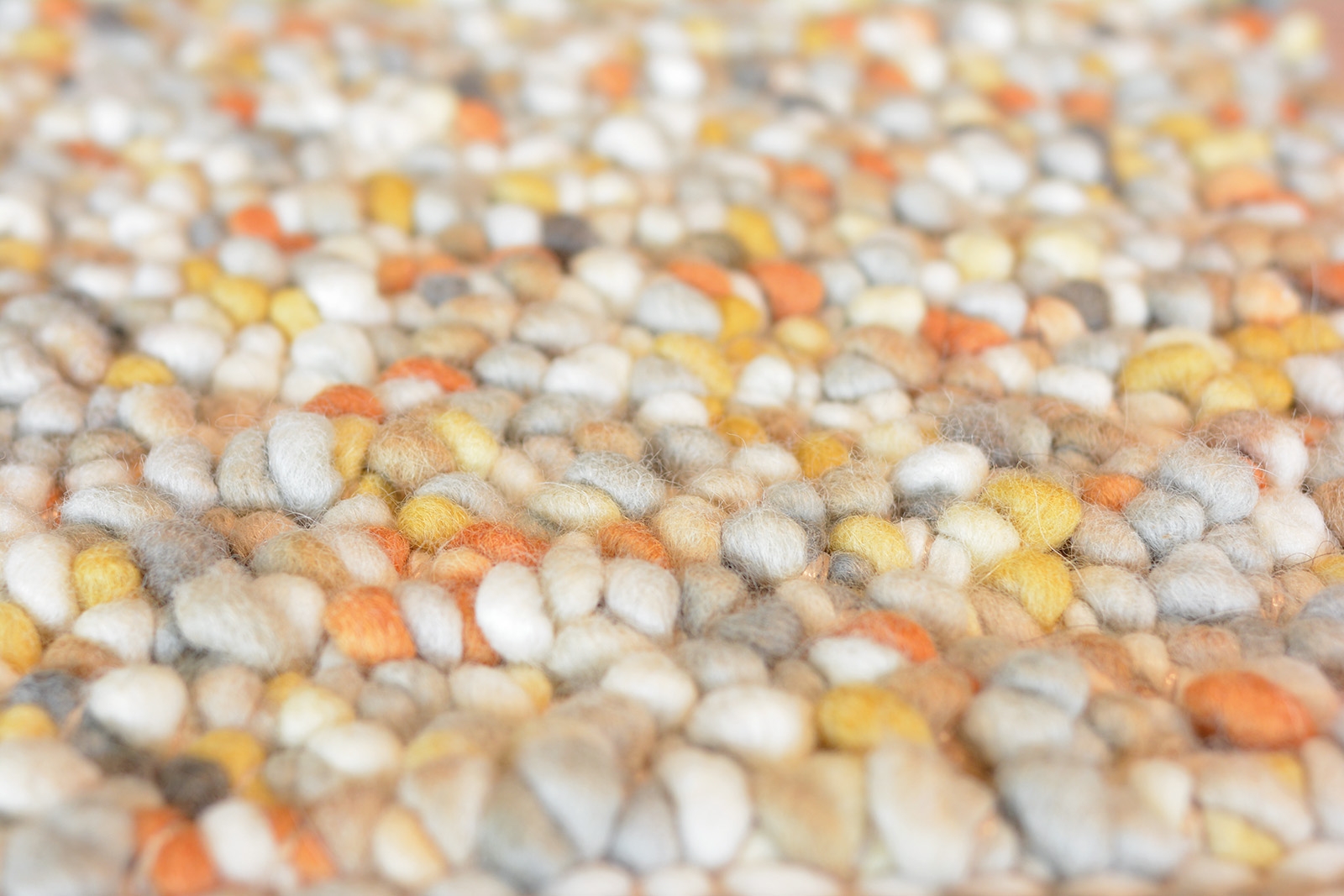 Pebble Touch of Orange 129803 Rug ☞ Size: 200 x 300 cm