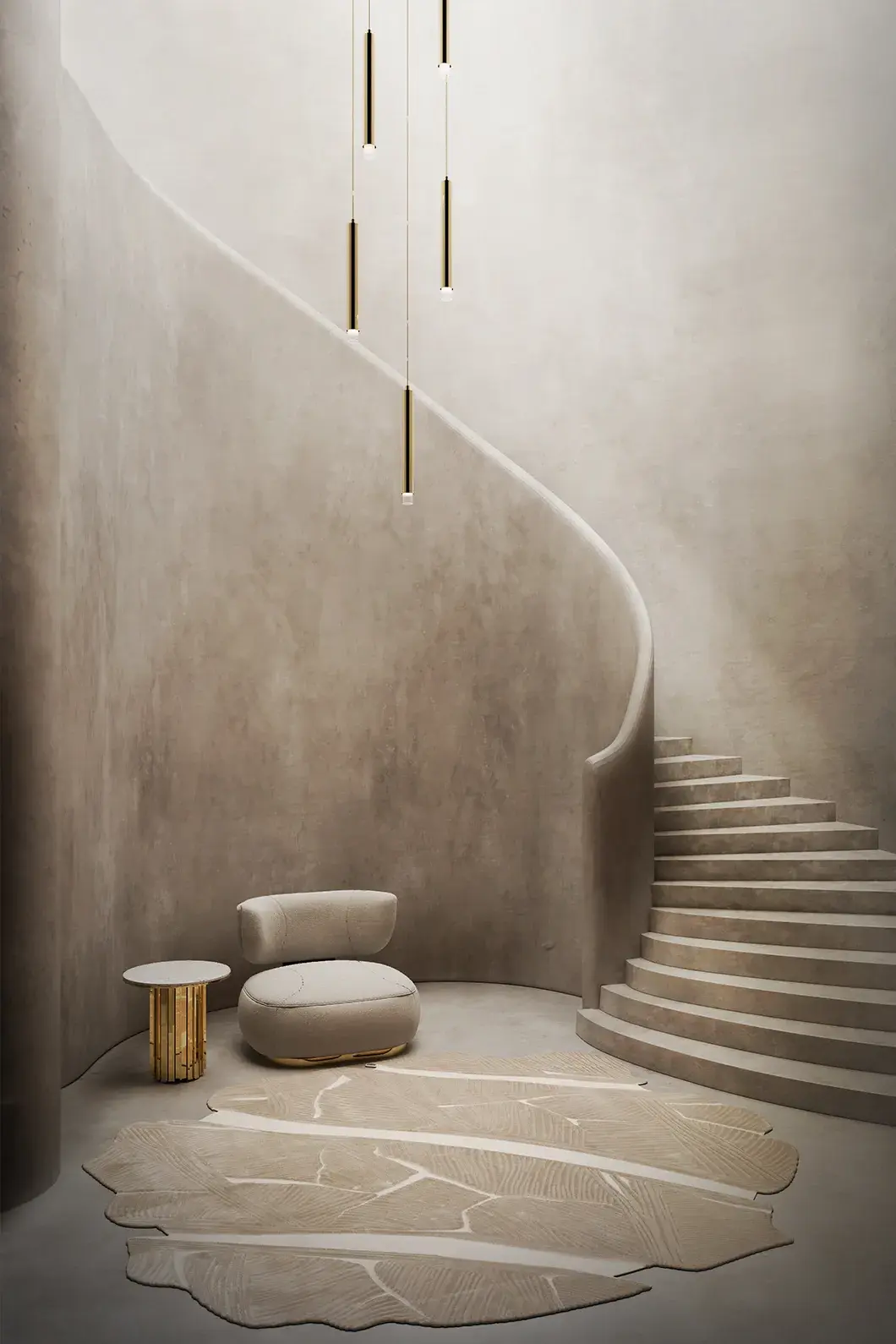 Waterfall Compact Pendant Lamp - 6