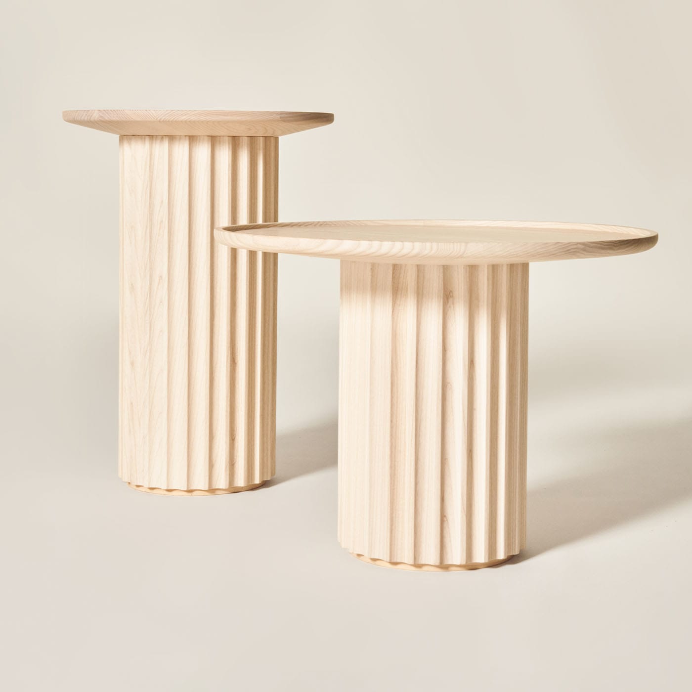 Capitello Bespoke Natural Side Table 