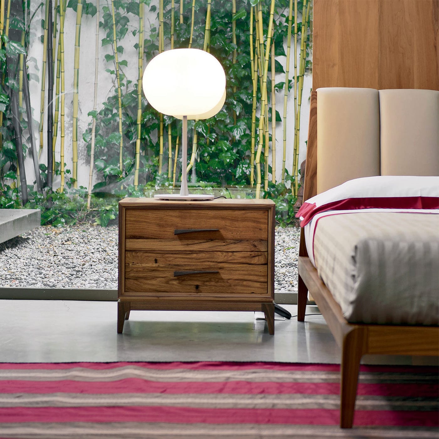 Velo Artisan Brown Nightstand