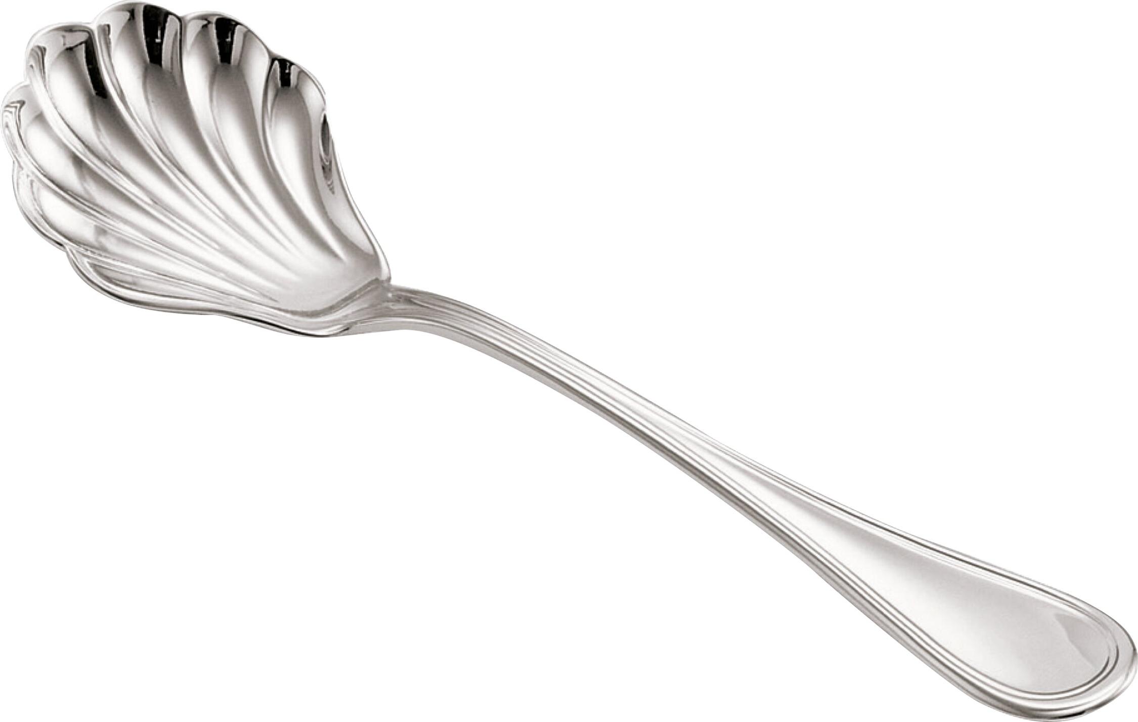 Silver-Plated Serving Spoon