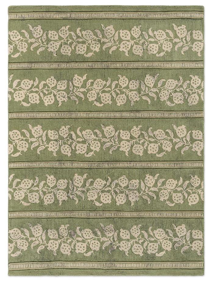 Anaar Forest Green 148007 Rug