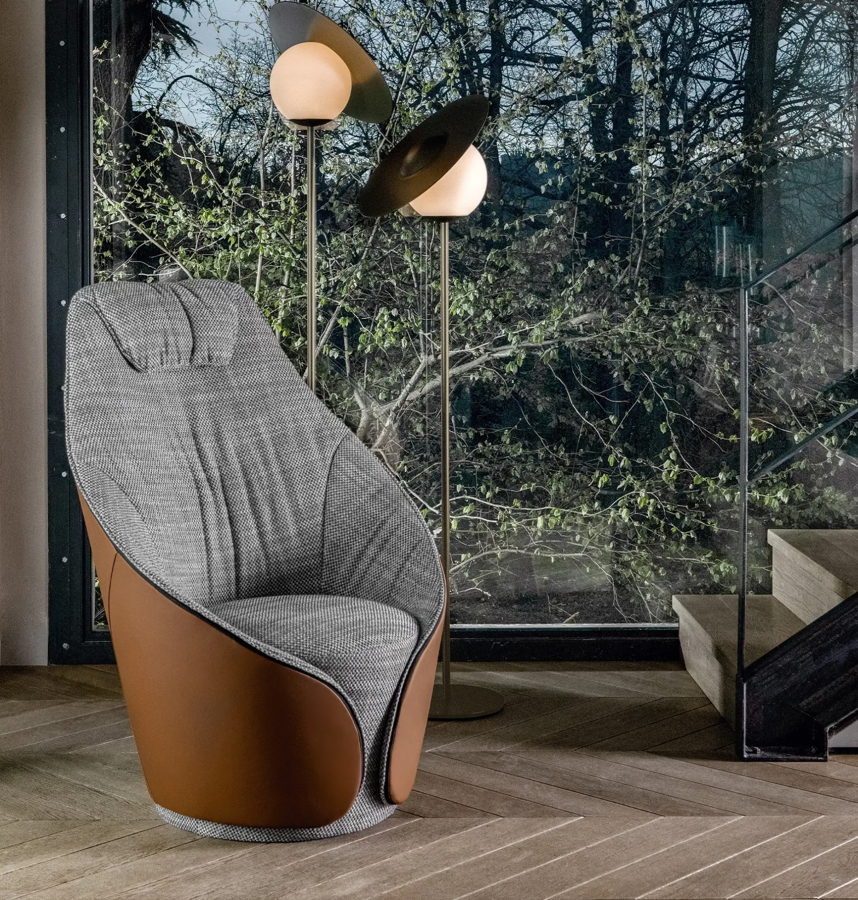 Mama Rounded Armchair