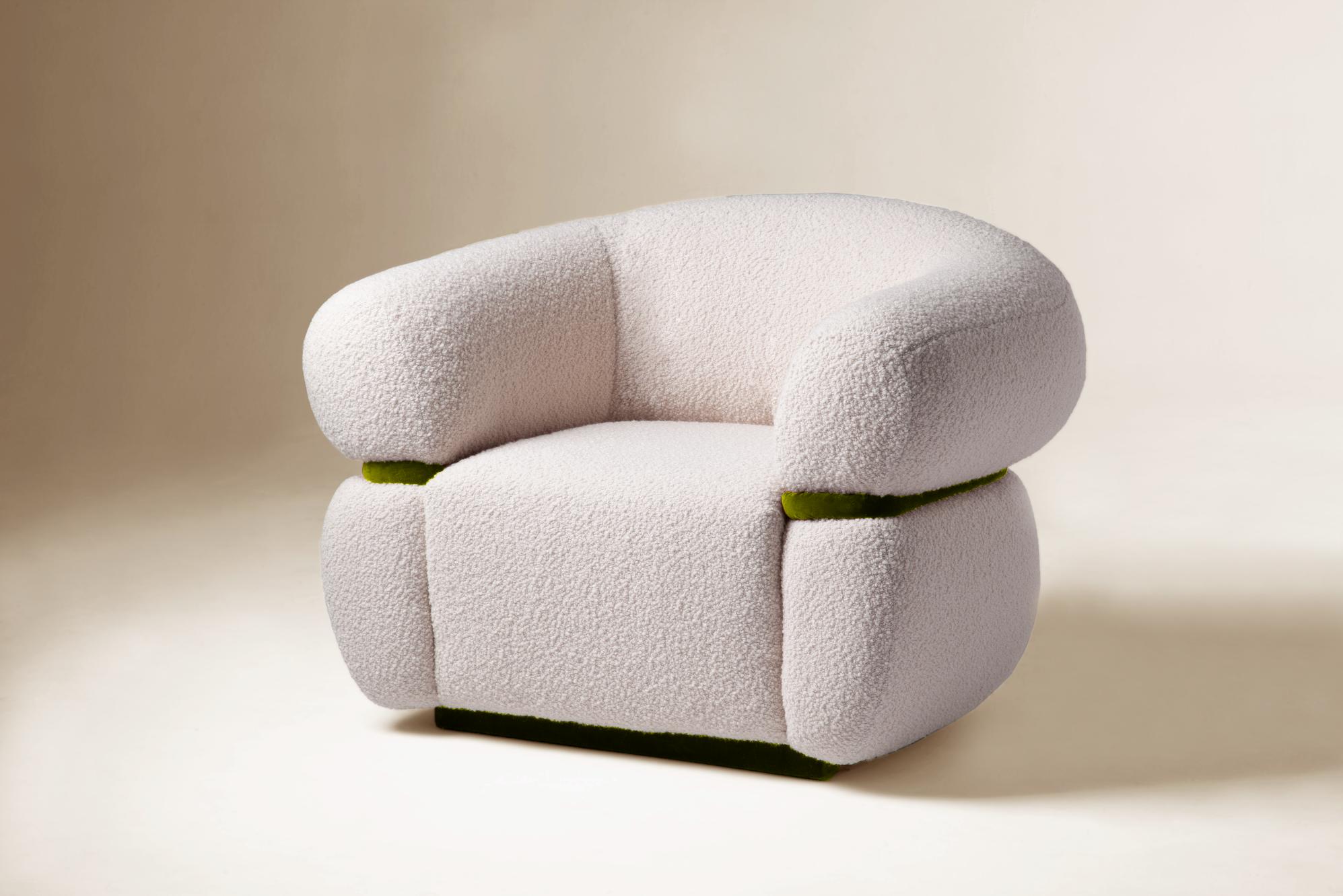 Malibu White Armchair
