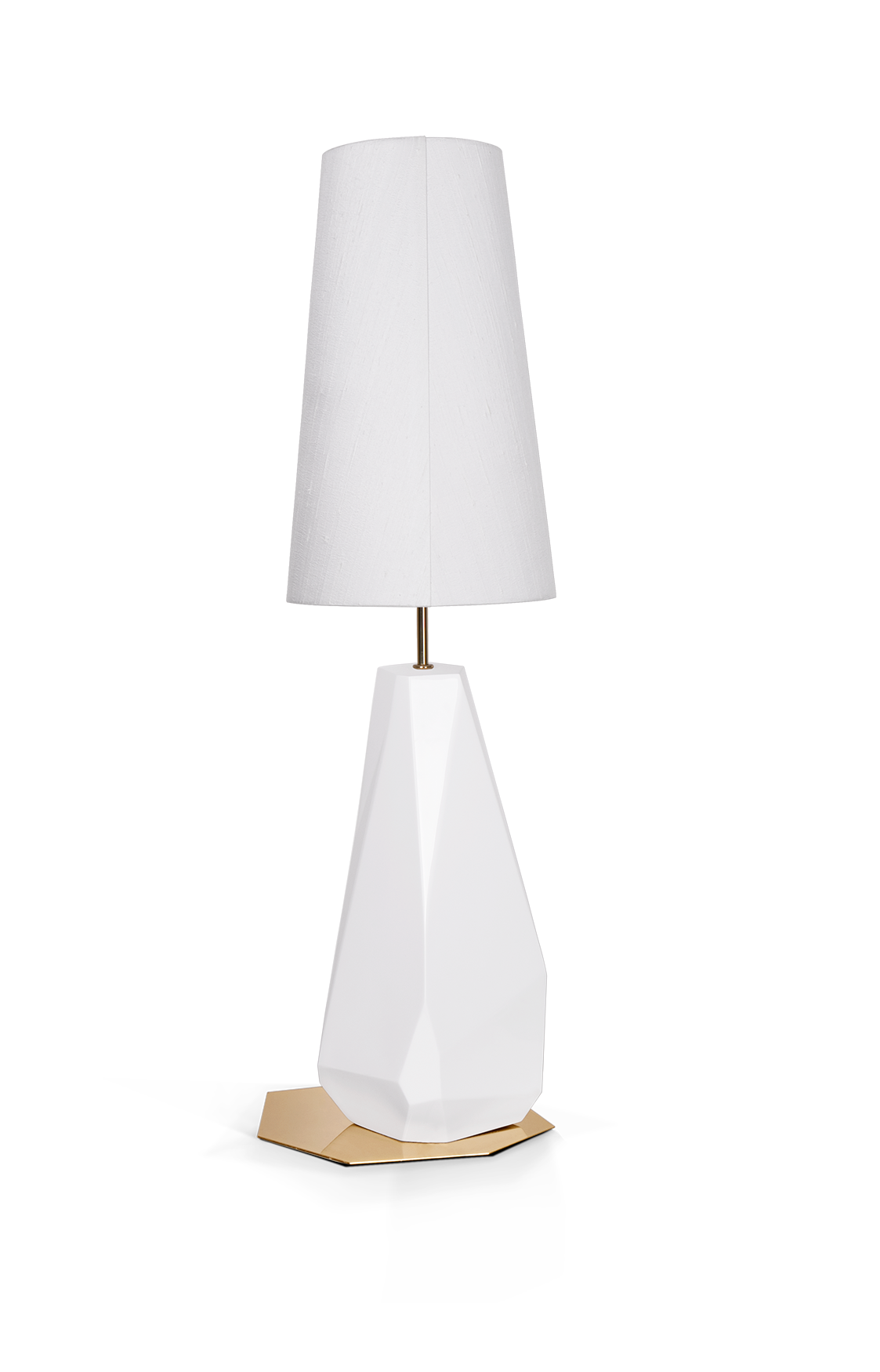 Essence White Accent Table Lamp