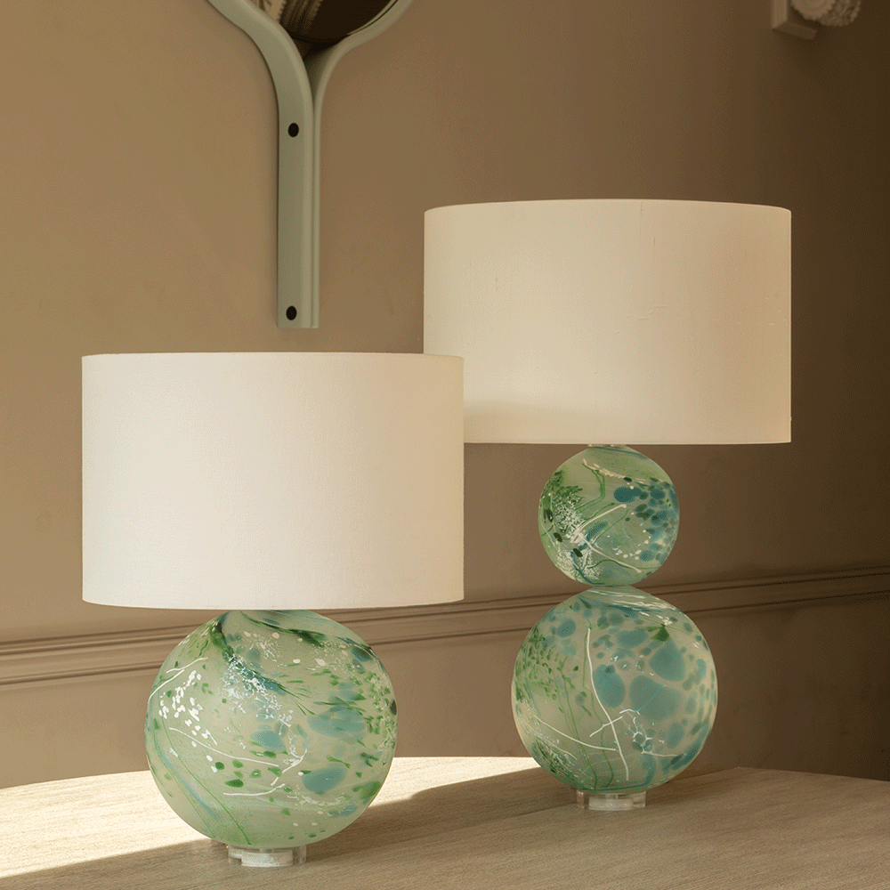 Nyla Sea Green Table Lamp