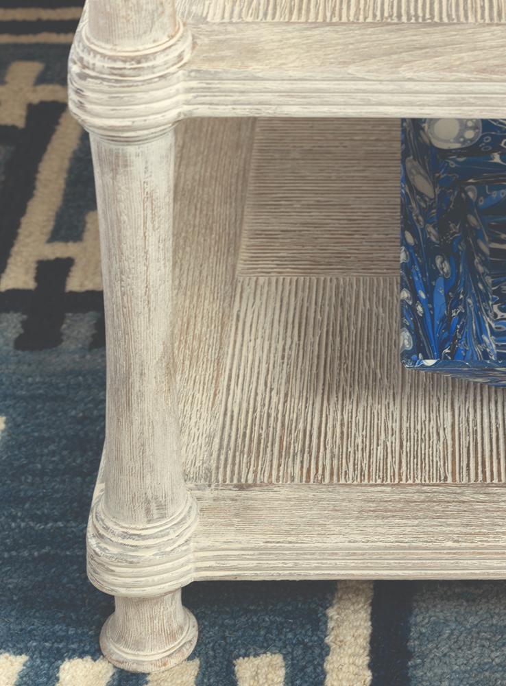 Bywater Side Table with Drawer Washed Acacia