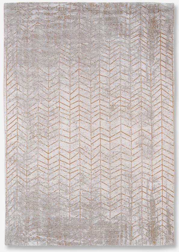 Flatwoven Natural Cotton Rug Central Yellow ☞ Size: 240 x 340 cm