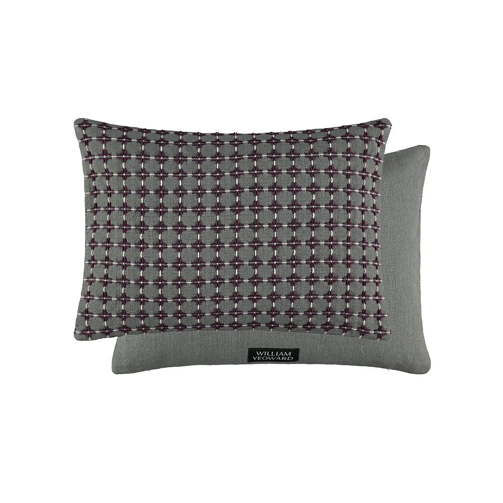 Maliana Aubergine 50 × 35 Cushion