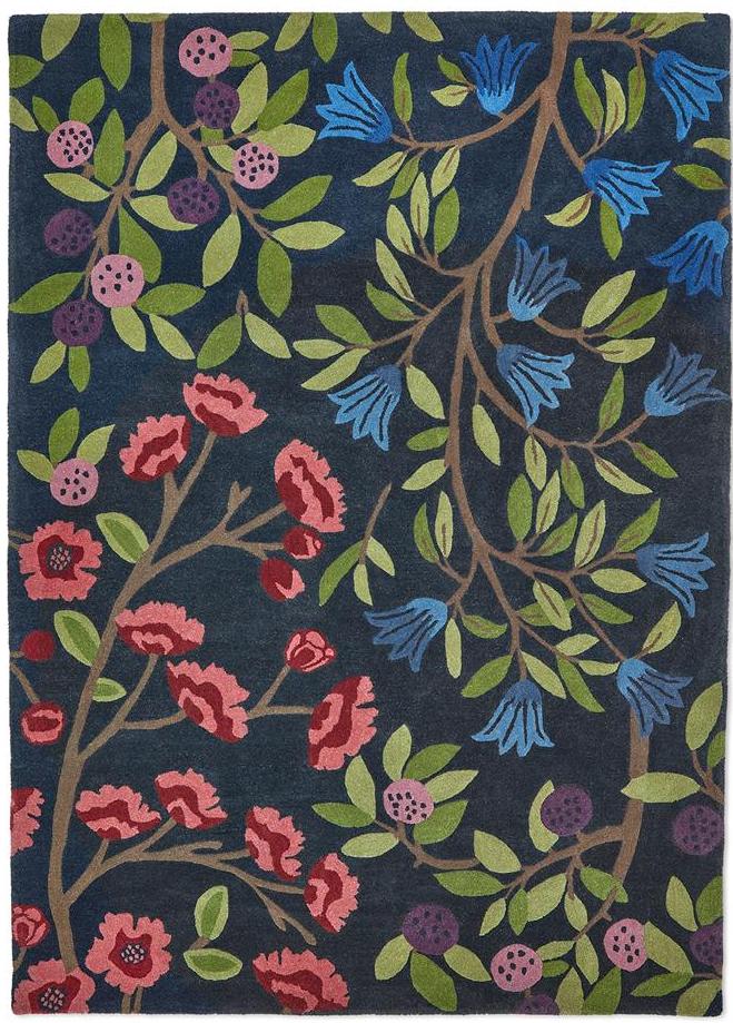 Foraging Indigo 146618 Rug