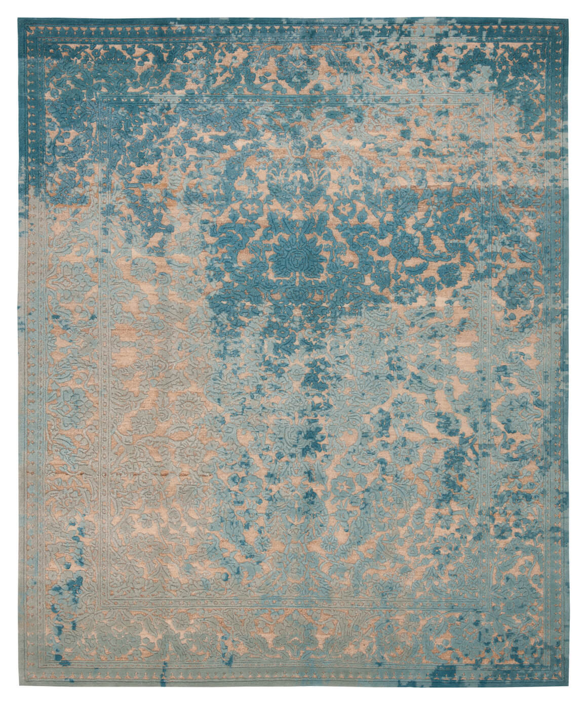 Mauro Angaa Grey Blue Rug