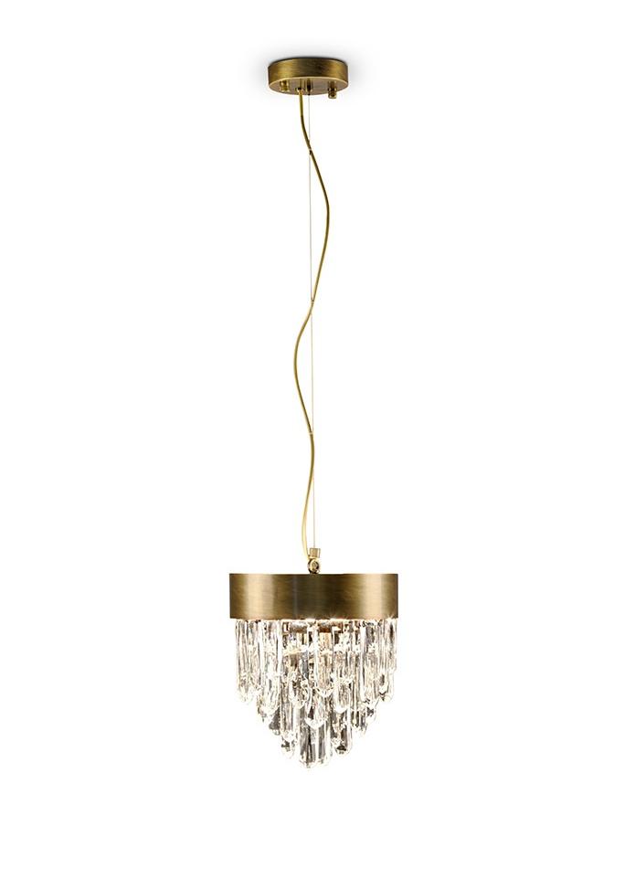 Brass Droplet Pendant Light