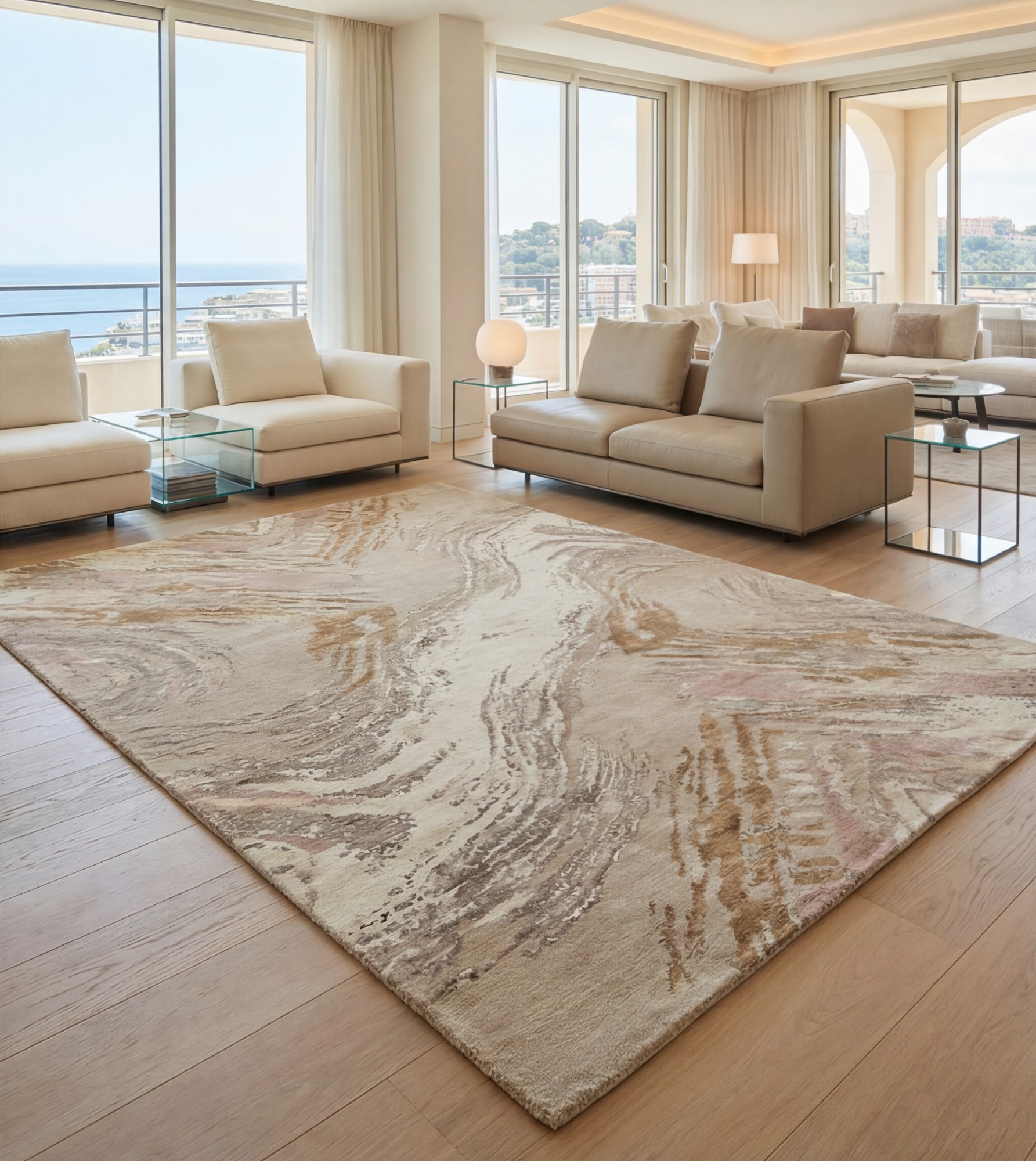 Marble Drift Rug