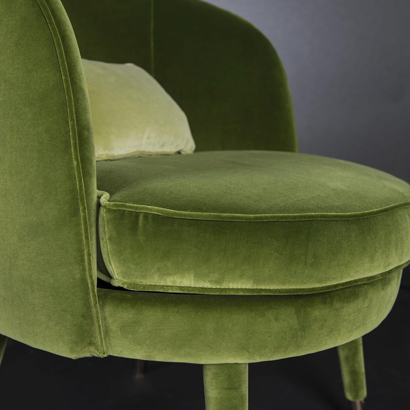 Vivien Olive Tone Armchair