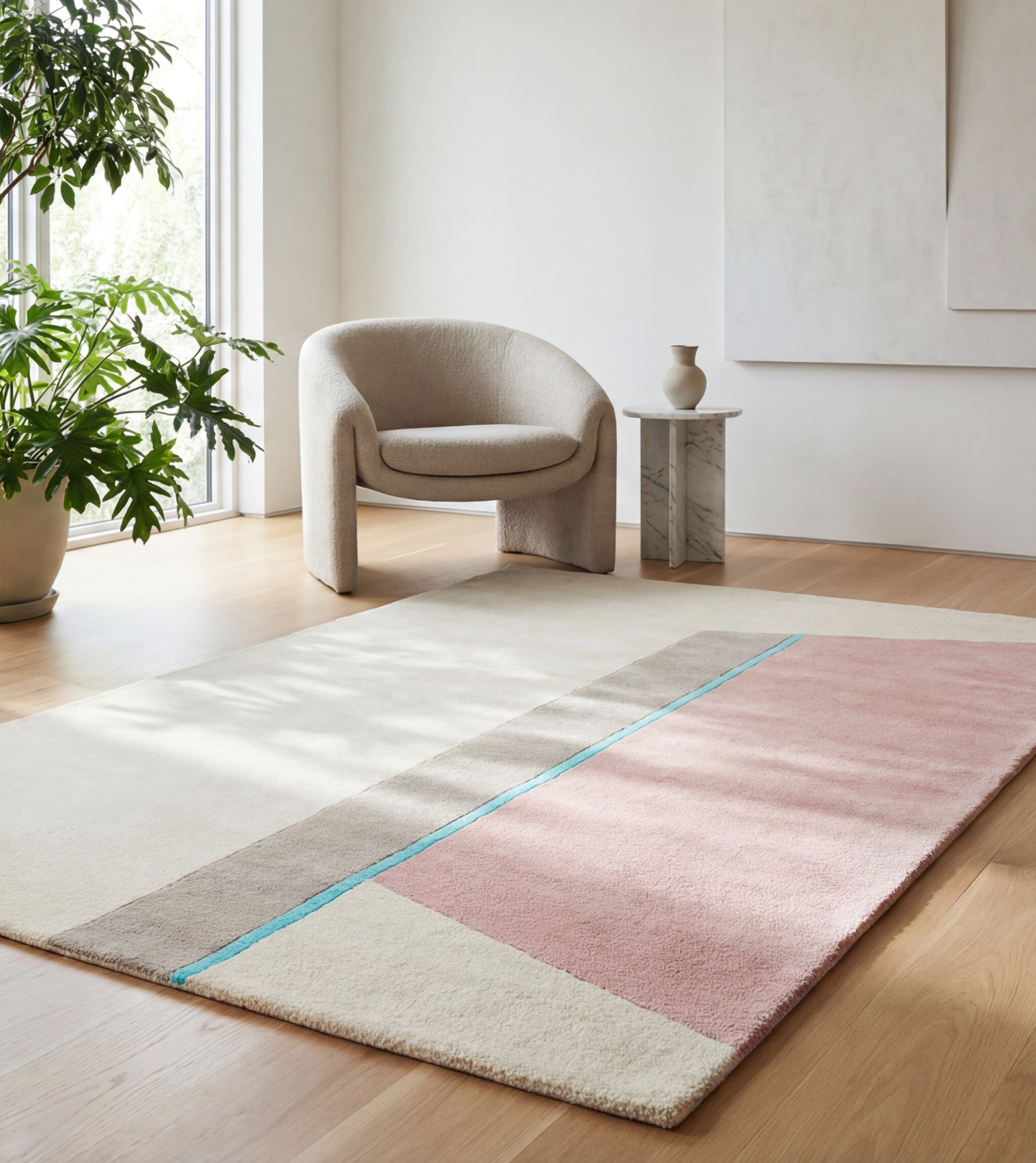 Linear Veil Rug
