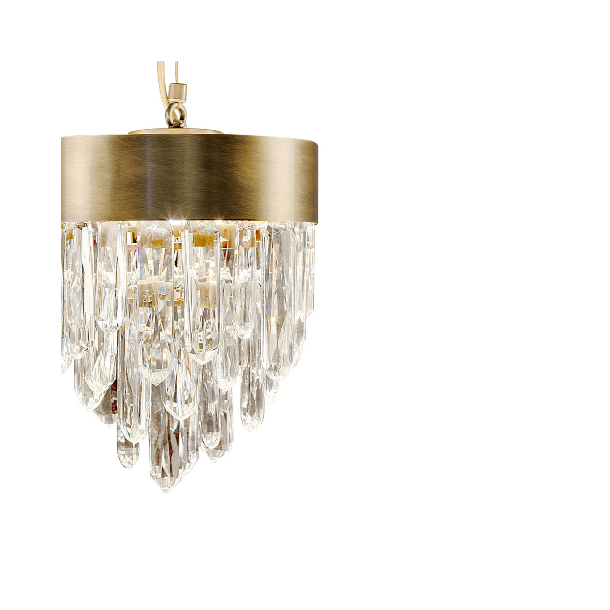 Brass Droplet Pendant Light