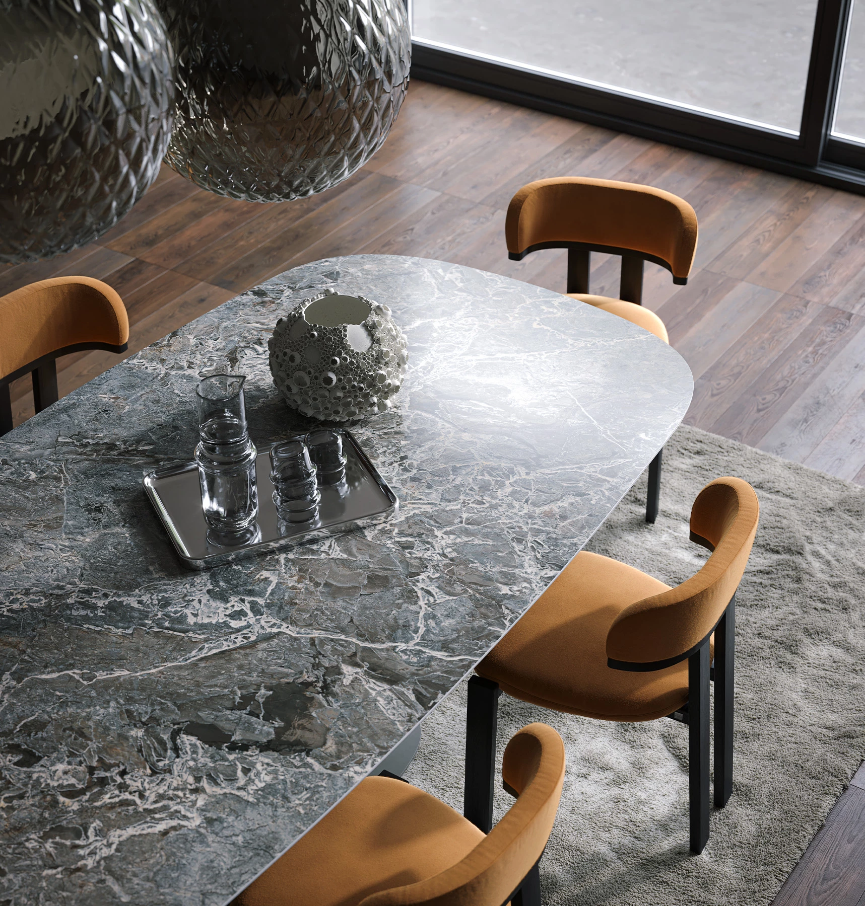 Sipario Contemporary Dining Table