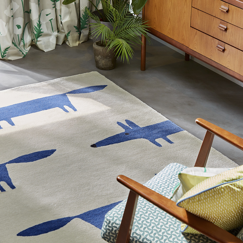 Mr. Fox Pebble / Denim 25328 Rug