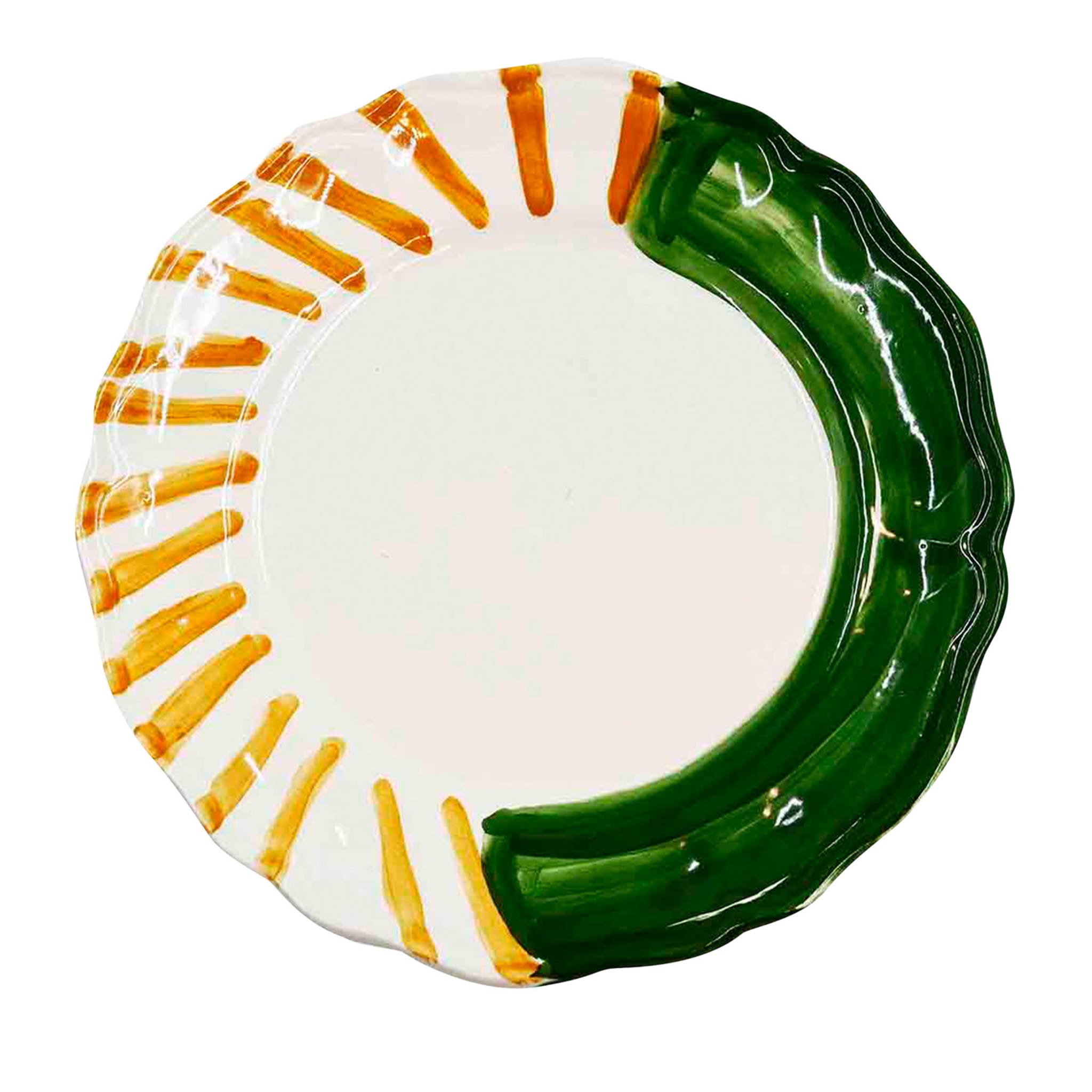Premium Artisan Handpainted Ceramic Plate