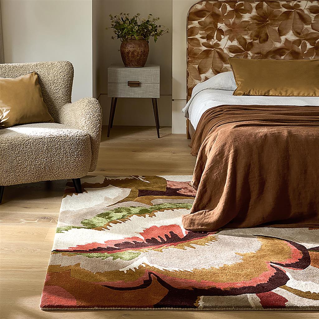 Calathea Amber/Brazilian Rosewo Rug