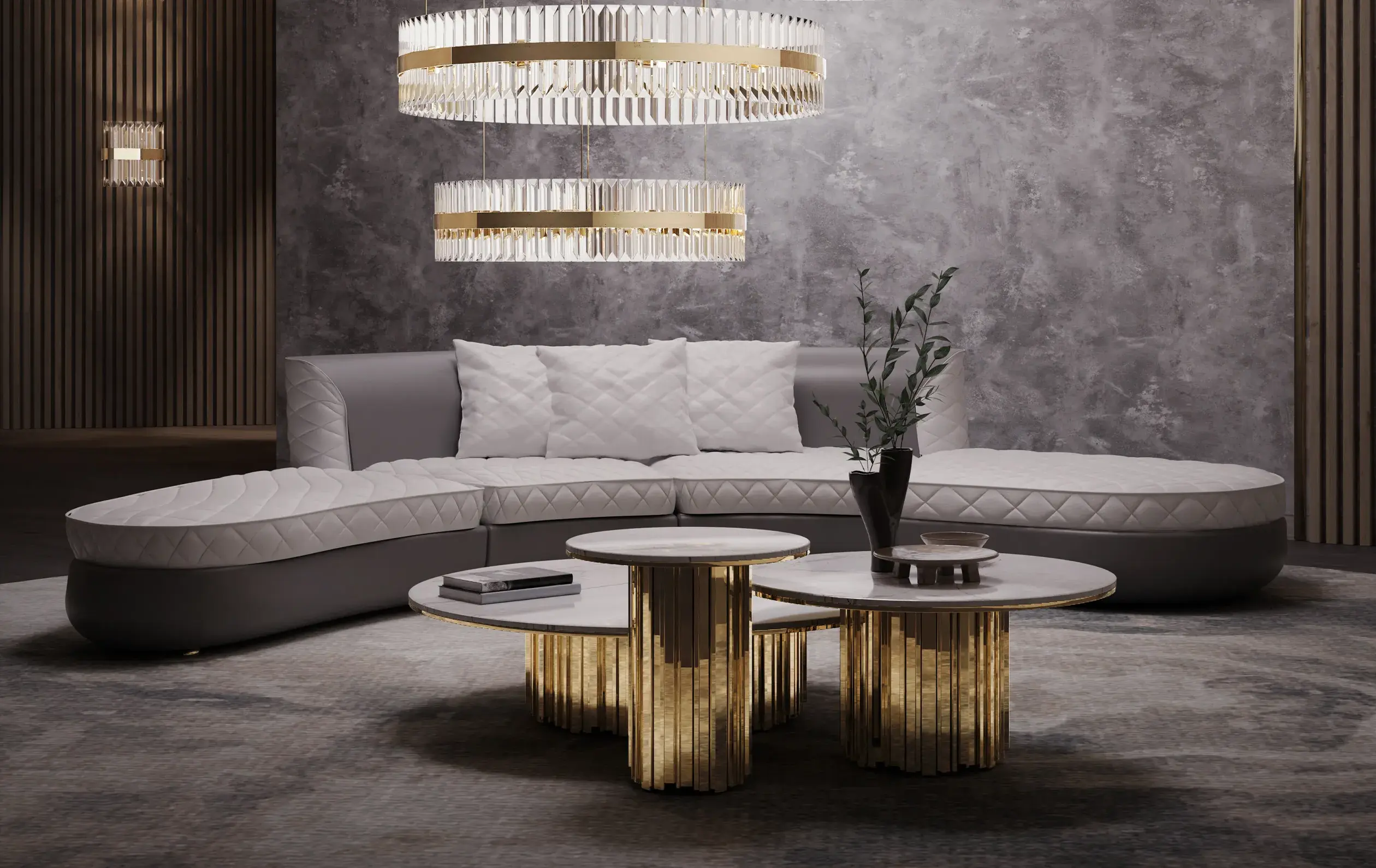 Imperial Trio Coffee Table - 2