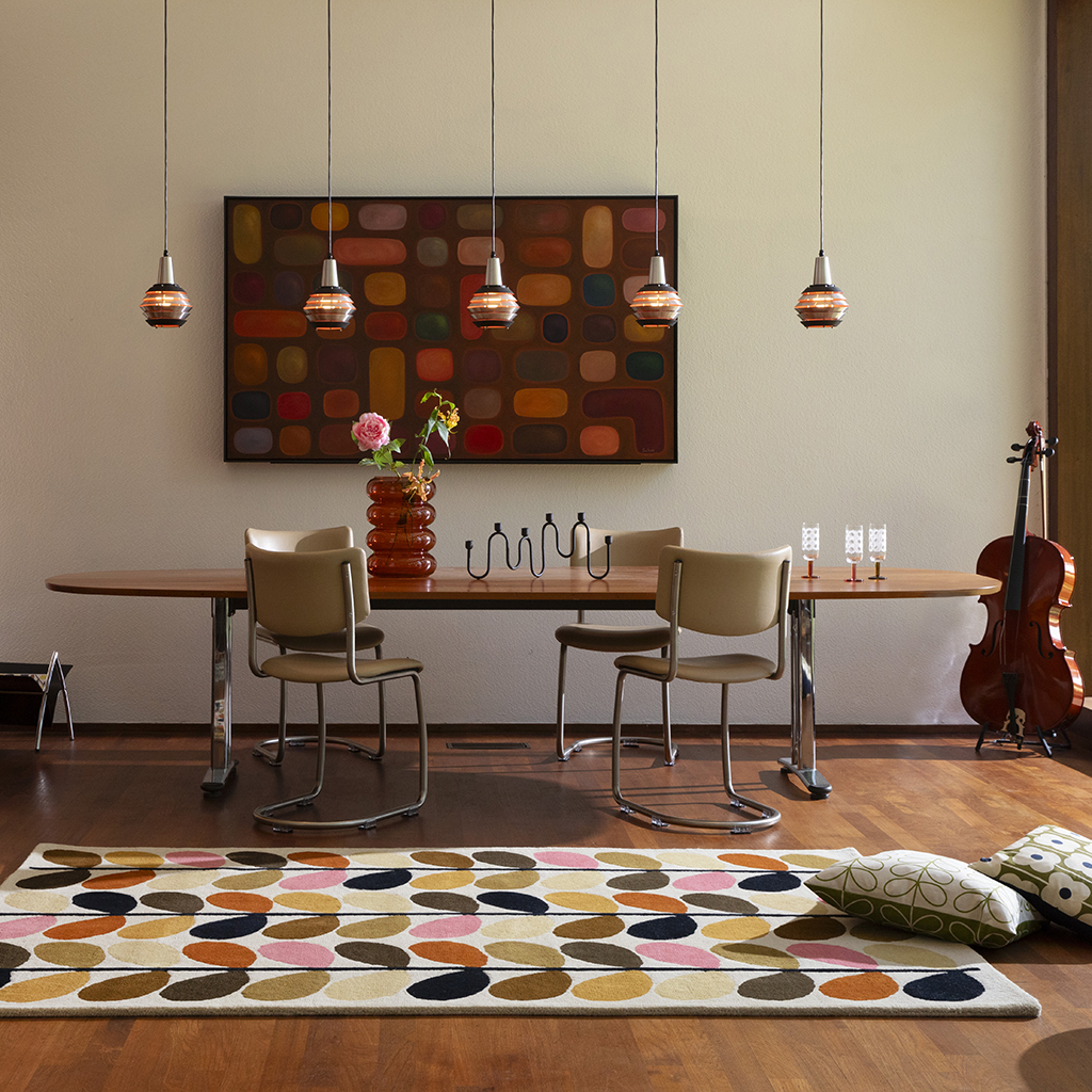 Multi Stem Autumn 059503 Designer Wool Rug