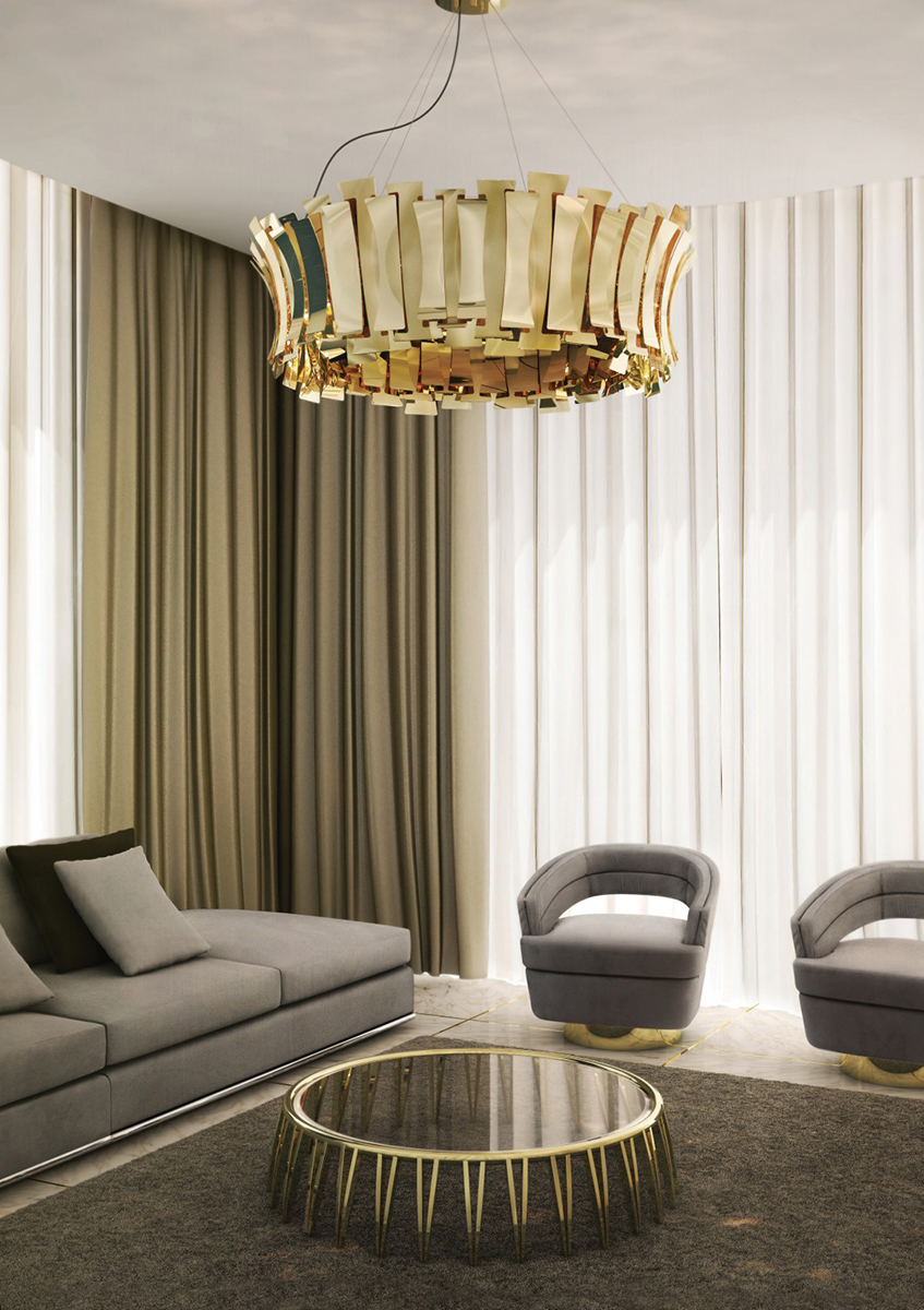 Refined Round Suspension Lamp