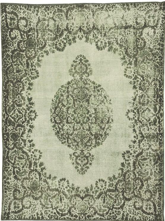 Green Vintage Rug