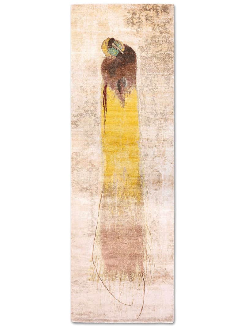 Three Birds Hand-Woven Rug