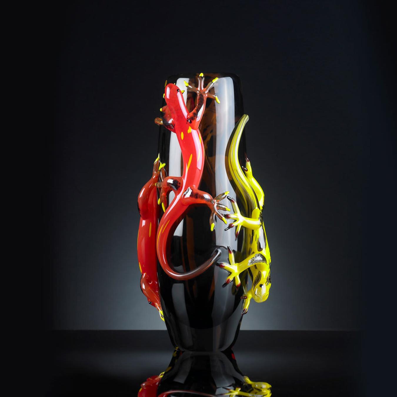 Gecko Large Decorative Vase