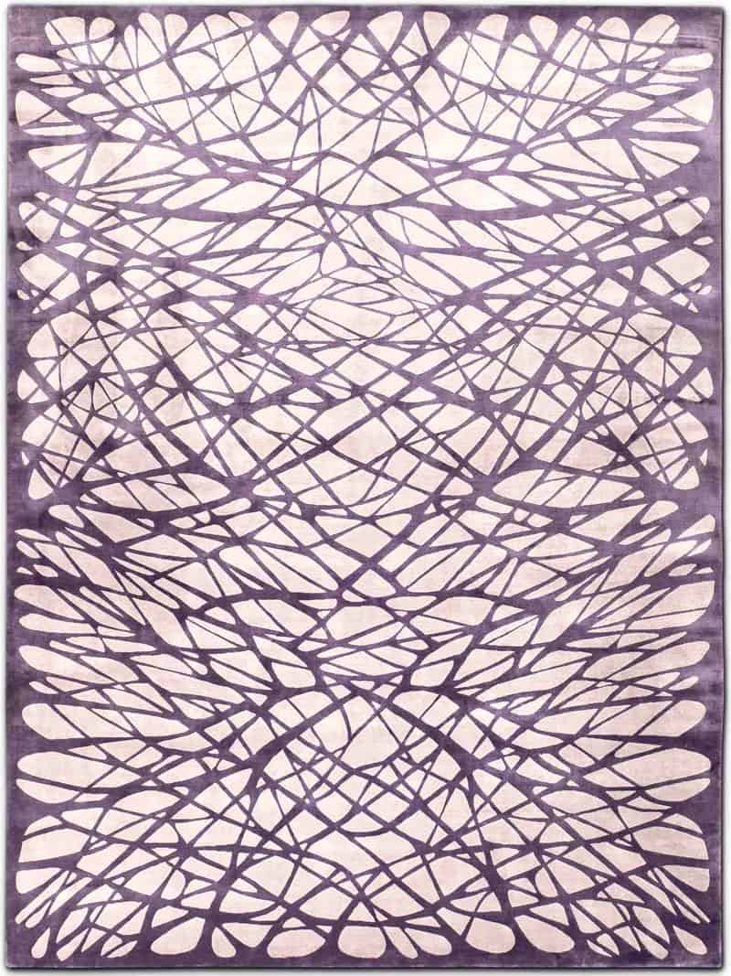 Dresden Light Lilac Hand-Knotted Rug