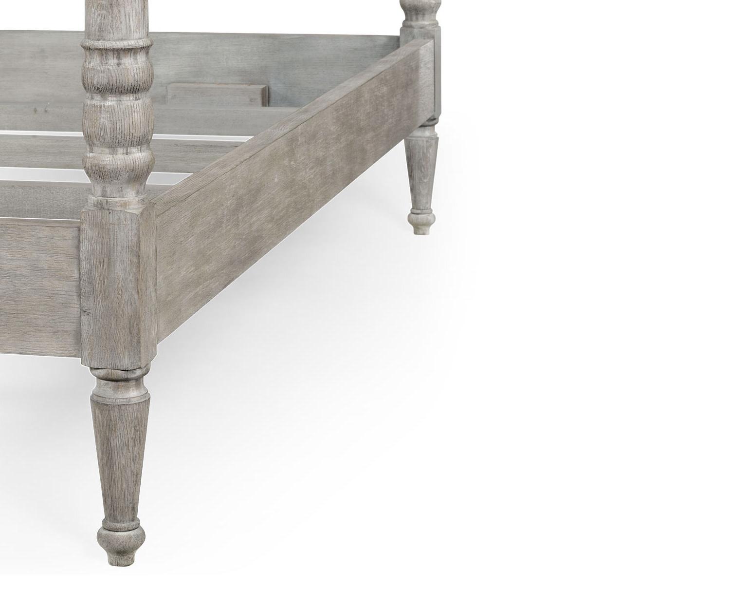 Morris King Bed Greyed Oak