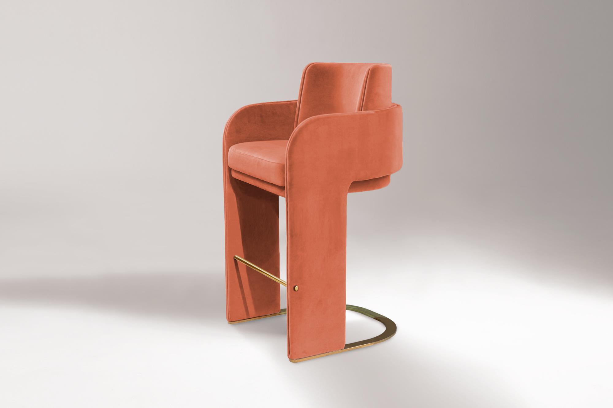 Odisseia Sculptural Bar Stool
