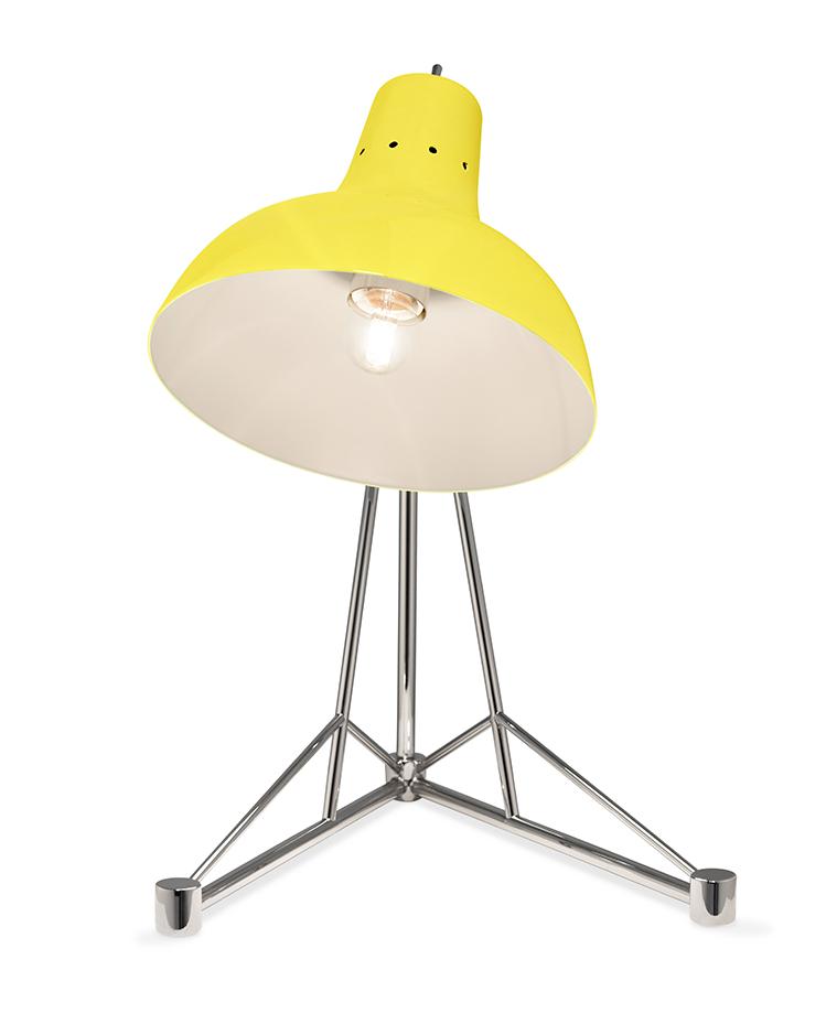Celestia Yellow Table Lamp