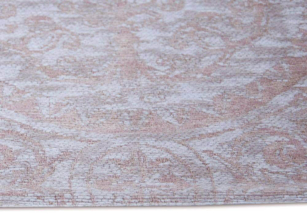 Vintage Patchwork Style Rug Bolshoi Pink ☞ Size: 230 x 230 cm