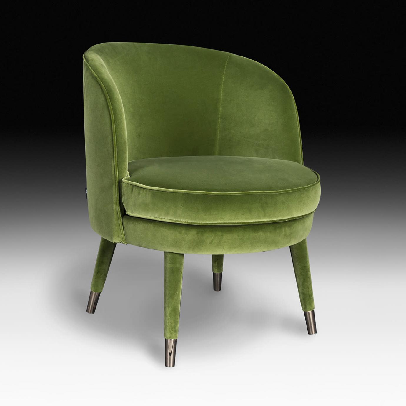Vivien Olive Tone Armchair