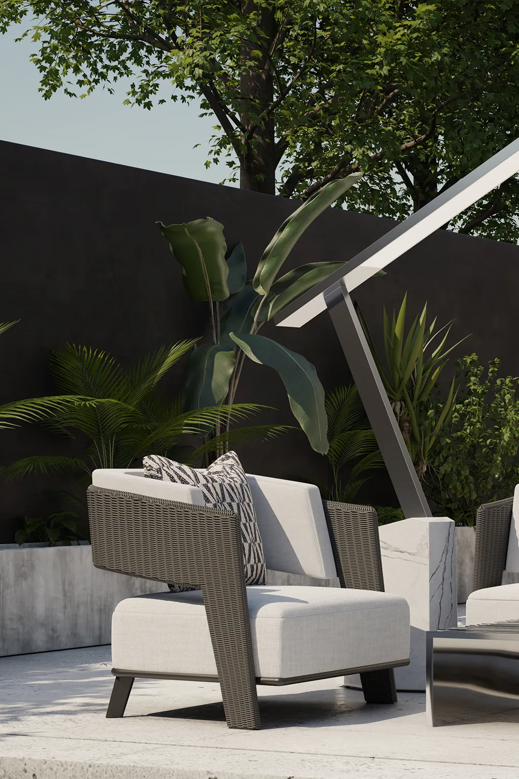 Regent Grey Armchair - 4