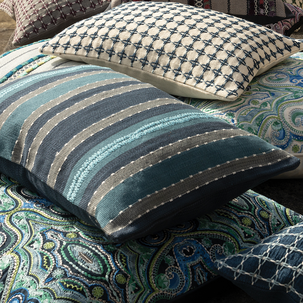 Naraya Indigo 60 × 40 Cushion