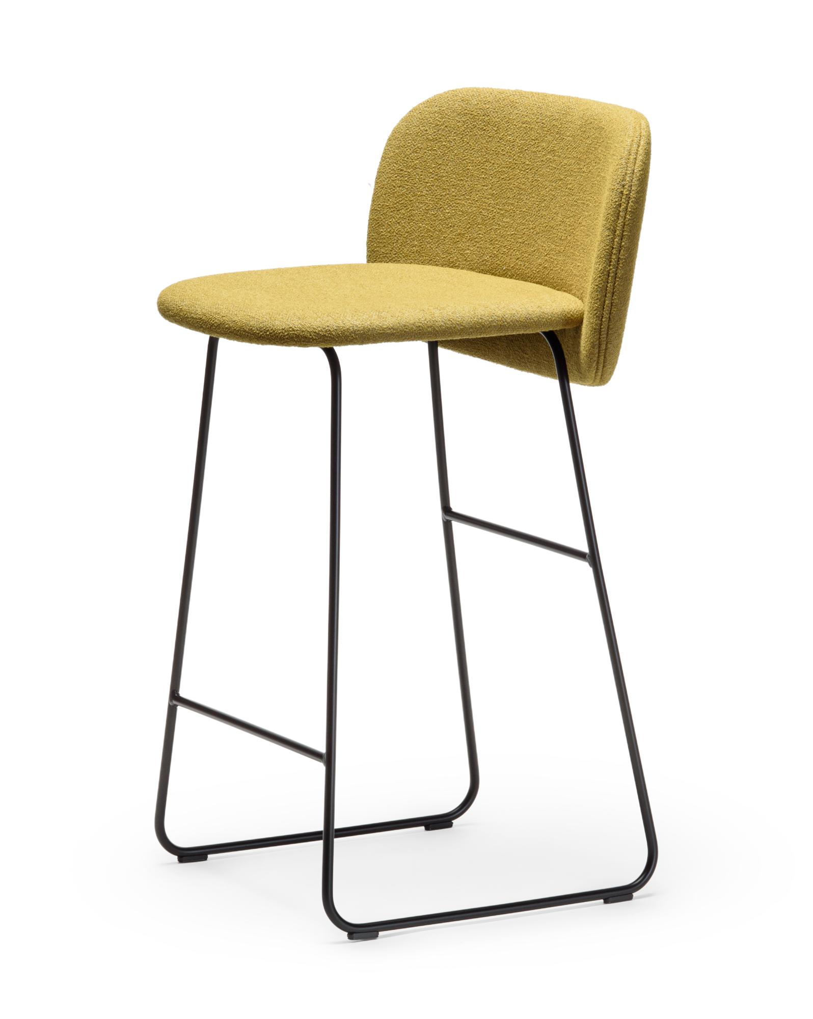 Chips Yellow Bar Stool