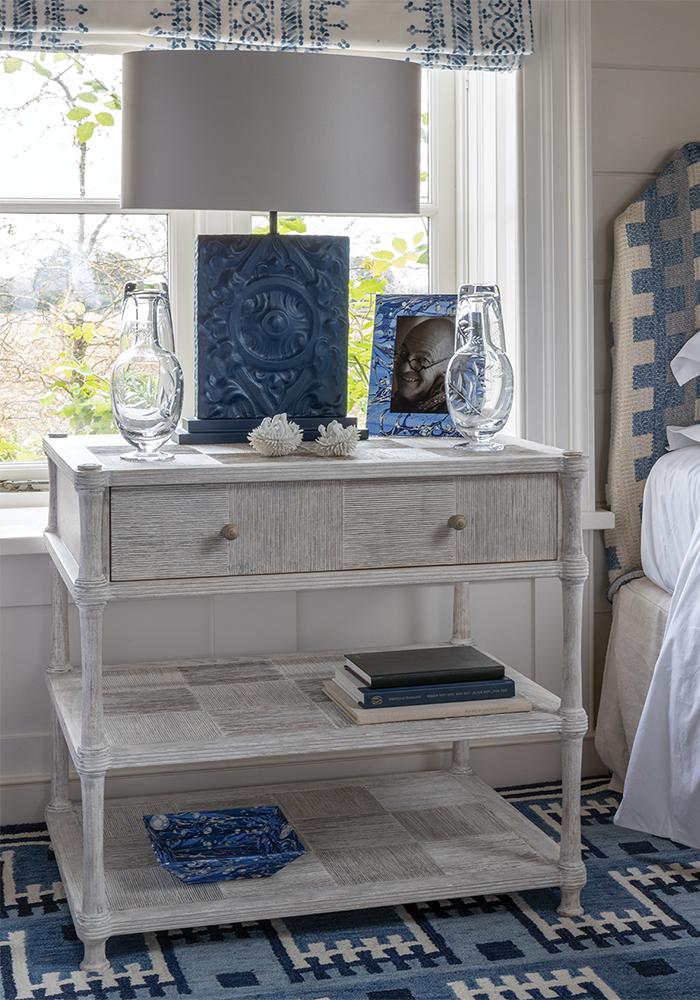 Bywater Side Table with Drawer Washed Acacia
