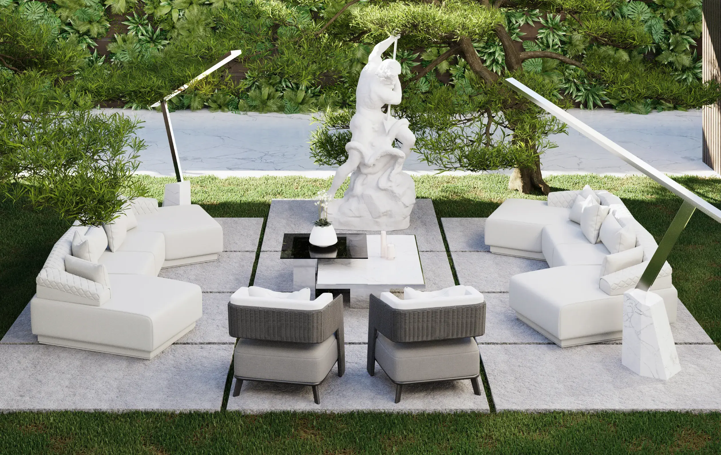 Serpent Outdoor Sofa