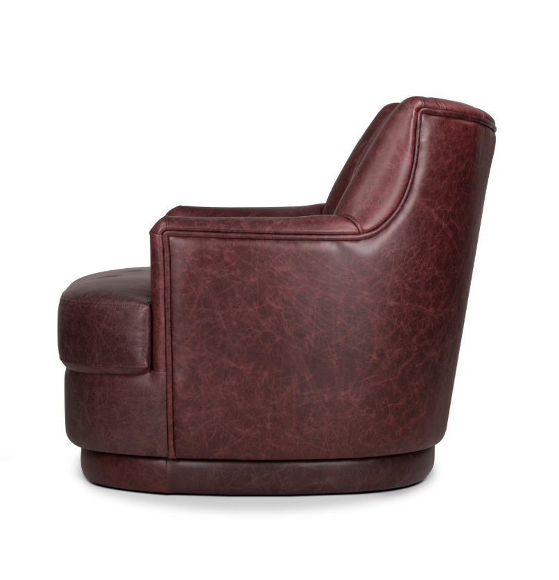 Luxe Leather Single Sofa