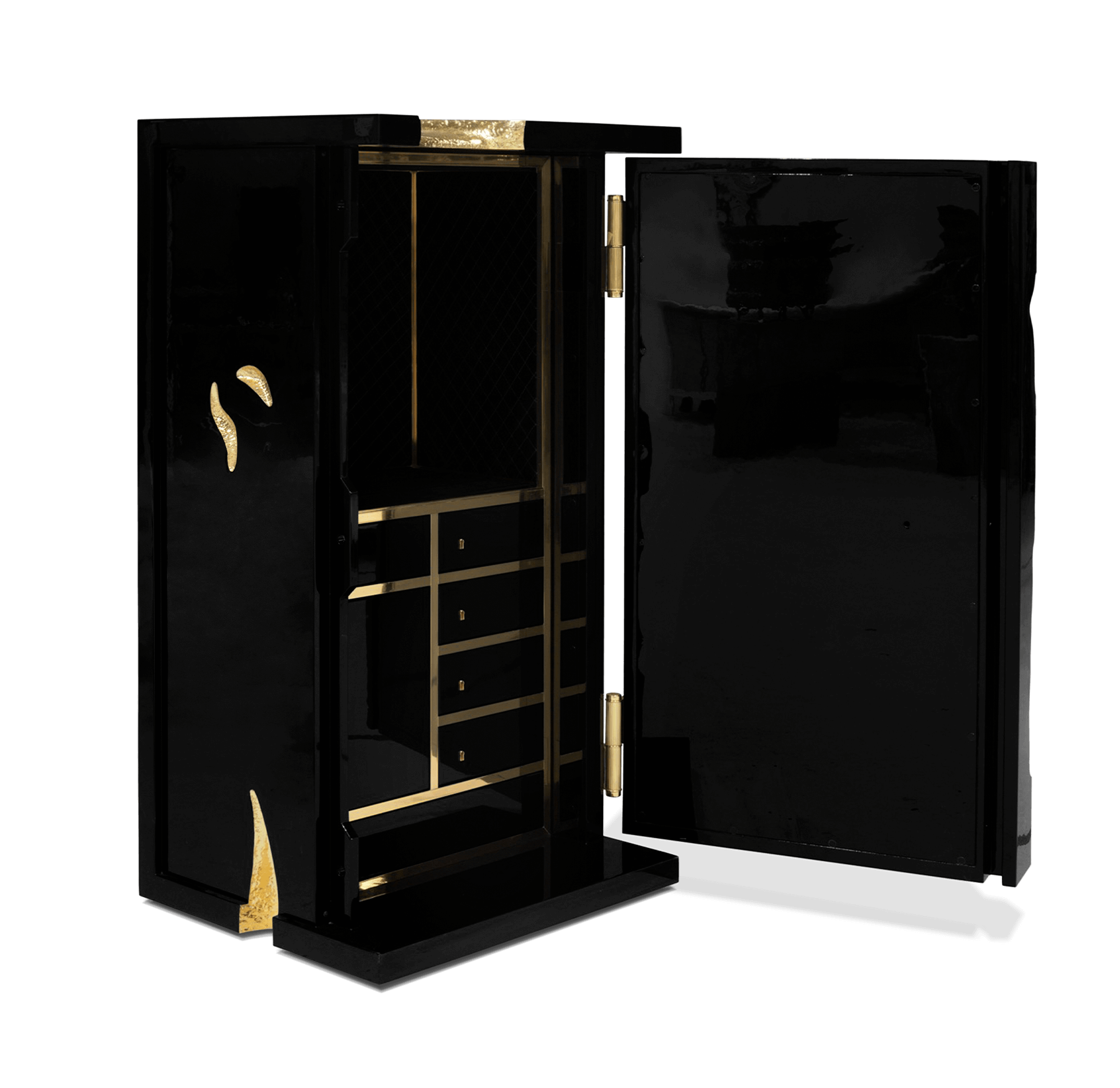 Tycoon Black & Gold Elite Safe