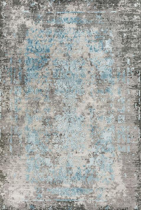 Hand-Knotted Bamboo Silk Rug