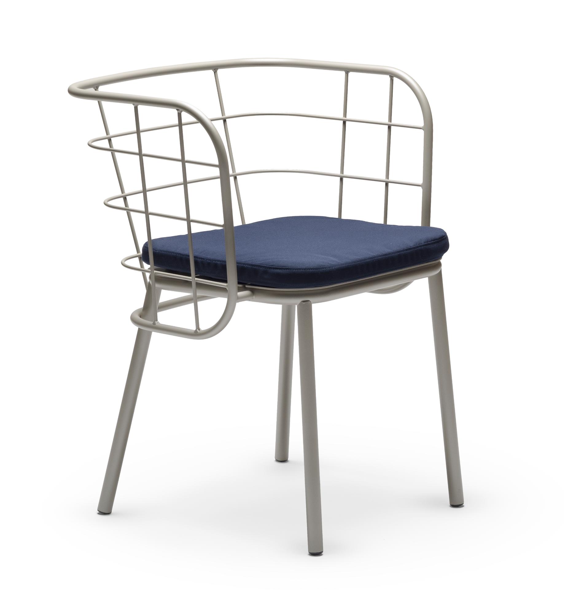 Jujube Sand Blue Outdoor Chair