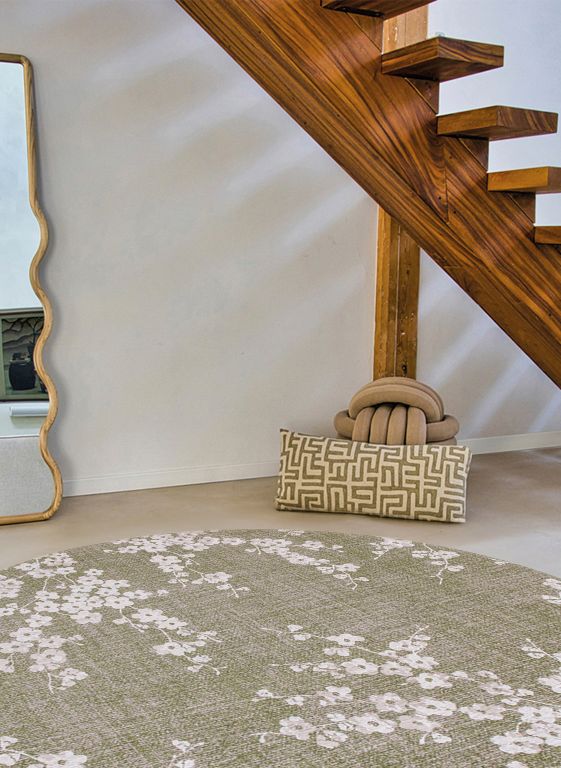 Wet Garden 9372 Round Rug